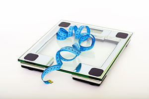 Scale and tape measure