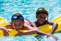Kids in the pool