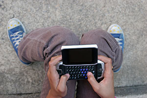 Teen texting